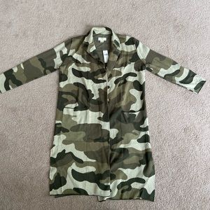 Anthropologie Maeve Kieran Camo Sweater